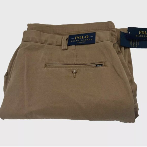 Polo Ralph Lauren Other - Polo Ralph Lauren NWT Mens Tan 42Bx30 Classic Fit Granary Chino Pants